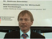 Hat Visionen zur Mobilität der Zukunft: Andreas Goerdeler vom BMWi.