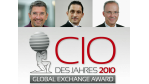 CIO des Jahres 2010: Global Exchange Award - die Sieger - Foto: Amer Sports Corporation, Thomas Henkel & Danone, Michael Kollig & Rehau, Thomas Schott