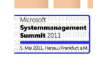 Microsoft System Center und Virtualisierungslösungen: 5. Systemmanagement Summit 2011 - Foto: Microsoft