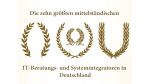 Lünendonk Ranking 2011: Top 10 im Mittelstand - Foto: Natbleu, Fotolia.de
