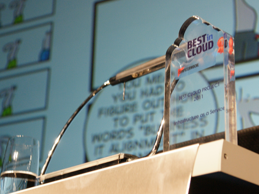 Wer erhält 2012 die "Best in Cloud"-Trophäen?