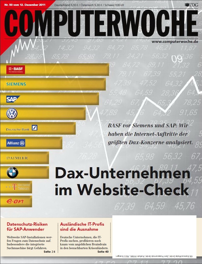 COMPUTERWOCHE 50/2011 Cover