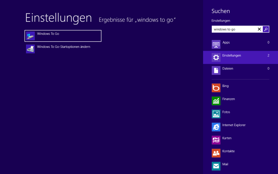 Windows To Go, das bootfähige Live-Betriebssystem, ist eines der Business-Highlights des Windows-7-Nachfolgers – aber nur aus Windows 8 Enterprise heraus erstellbar.