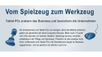 Smartphones und Tablets: Infografik: Vom Spielzeug zum Werkzeug