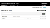 Blackberry Management Center