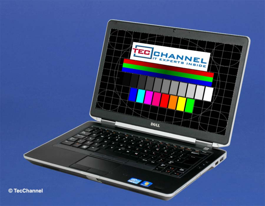 Dell Latitude 6430s: Das 14-Zoll-Display arbeitet mit einer Auflösung von 1366 x 768 Bildpunkten und einer LED-Hintergrundbeleuchtung.
