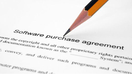 Companies are therefore required to address not only the initial purchase of the software, but also with the updated license terms.