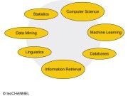 Eklektizismus: Text Mining bedient sich bei Techniken aus unterschiedlichsten Disziplinen