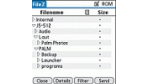 Datei-Manager für Palm OS