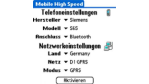 Automatische Internetverbindung mit dem Handy für Palm OS
