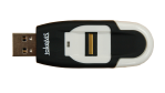 Mem-Drive Biometric Scanline von TakeMS: CW-Test: USB-Speicher sichert Daten mit Fingerabdruck - Foto: TakeMS