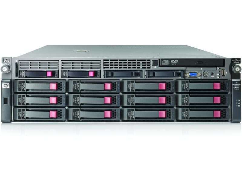HPs neue Speicherlösungen (im Bild: HP StorageWorks 9000 VLS) sollen Unternehmen eine kosteneffiziente Datensicherung ermöglichen.