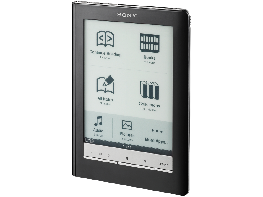 Der neue Sony Reader PRS-600 Touch Edition