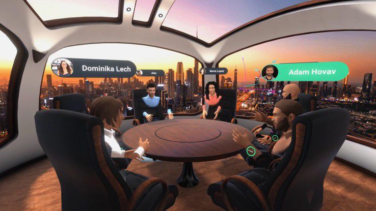 Auch im Business-Bereich schafft VR völlig neue Interaktionsmöglichkeiten.