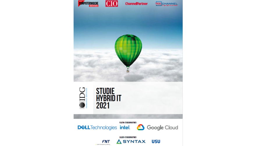 Die aktuelle Studie "Hybrid IT 2021" gibt es jetzt im COMPUTERWOCHE-Studienshop.