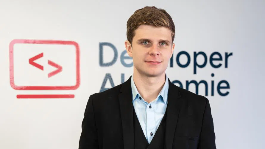  Florian Dalwigk von der Developer Akademie