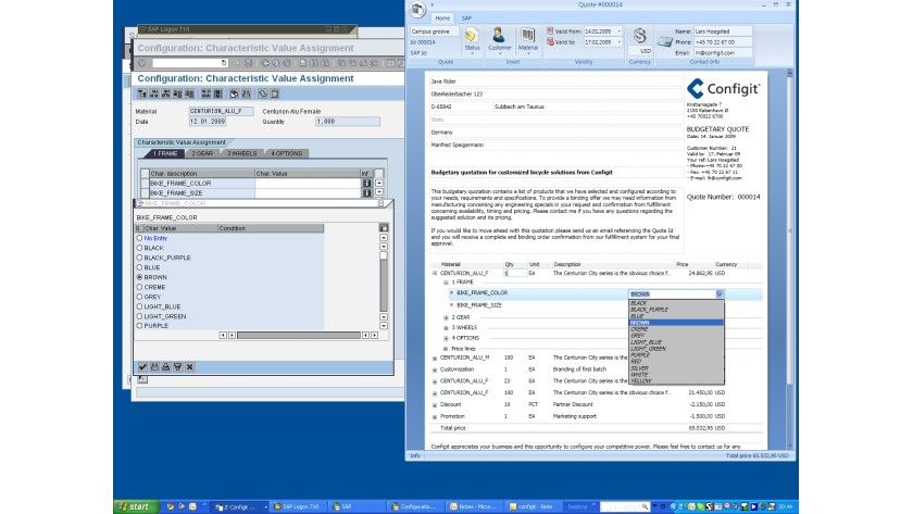 Configit Quote von Sybit: SAP-Produktkonfigurator für unterwegs ...