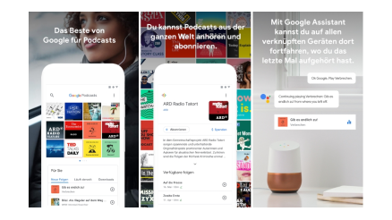 Google Podcasts fr Android vorgestellt